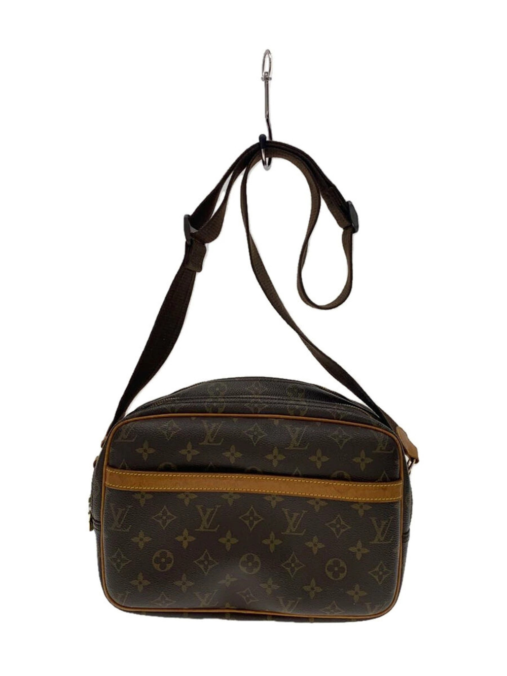 LOUIS VUITTON Reporter Monogram Canvas Brown